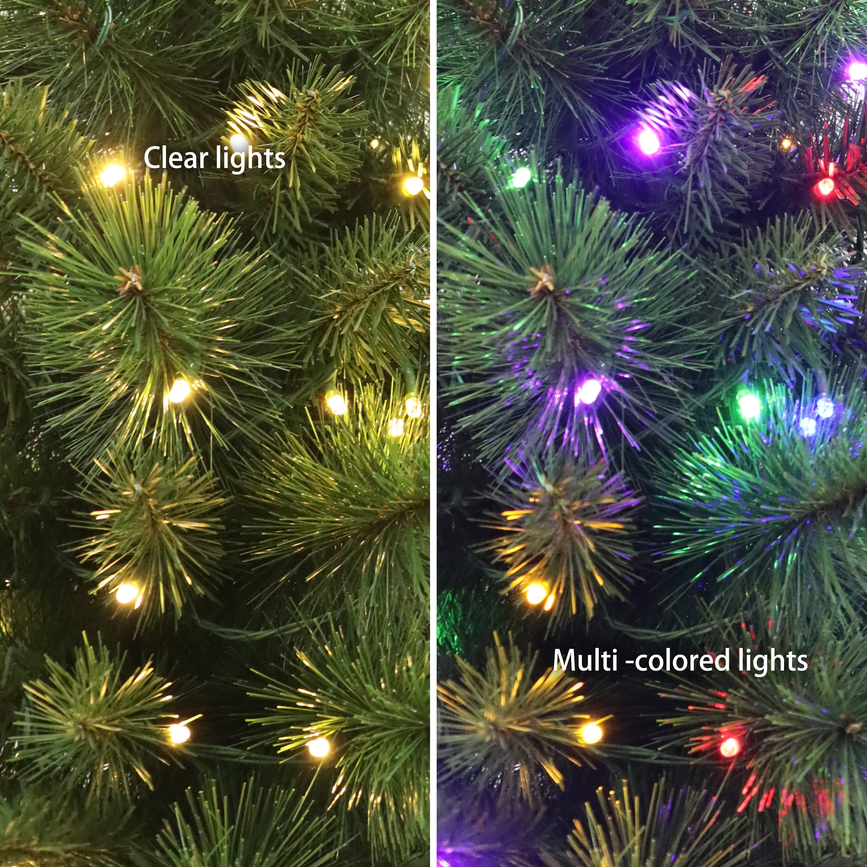 9' Pre-Lit Ontario Spruce Christmas Tree